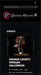 Mobile Screenshot of persianevents.net